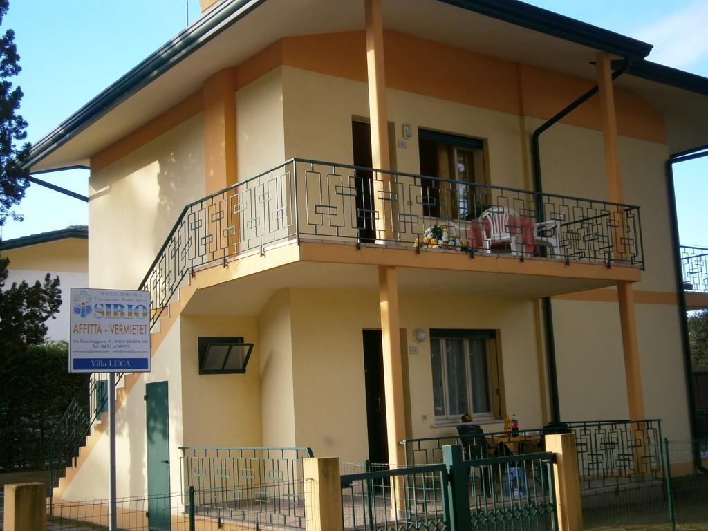 Luca Villa Bibione Eksteriør billede